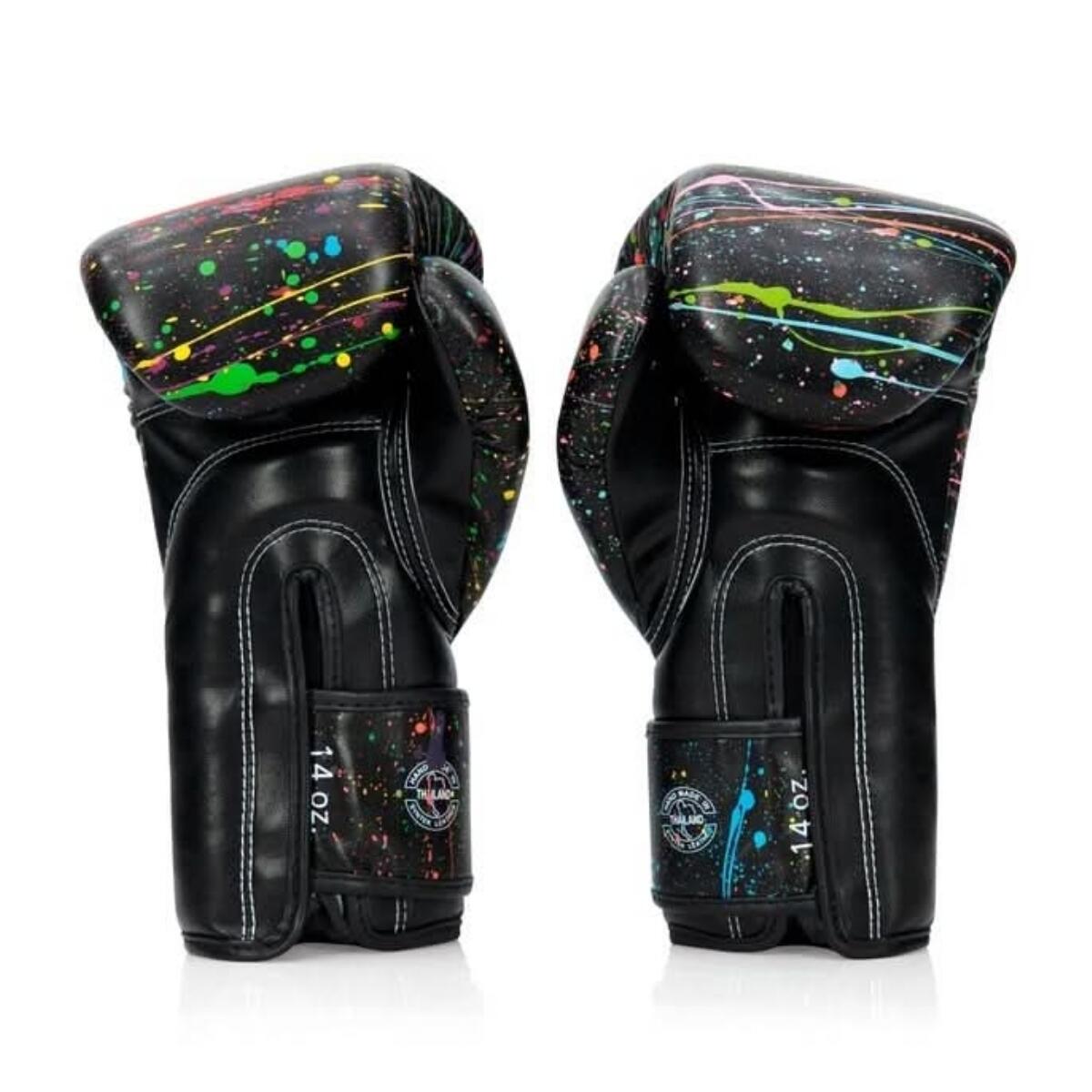 Guantoni da boxe Fairtex BGV14 – Painter – Nero/Bianco – 10 oz 2/4