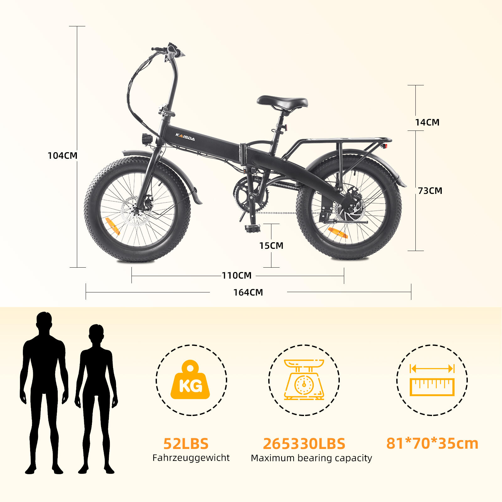 K2C Vélo électrique 36V 10,4Ah Pneus 20 pouces 6/6