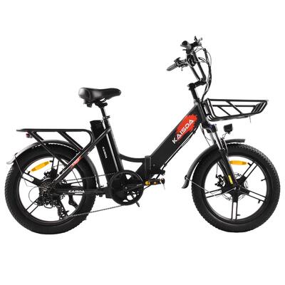Kaisda k201 e-bike voor dames 250w motor 36v accu 20×3.0" band