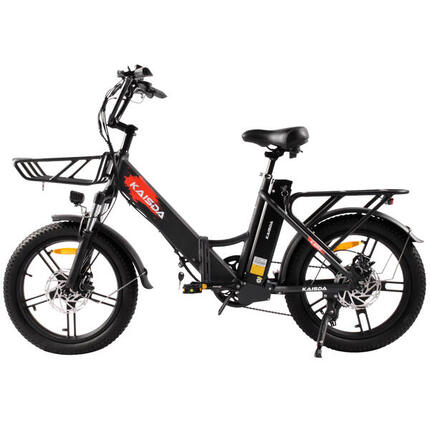 K201 Elektrofahrrad 36V Zwei 10,4Ah Akkus 20×3,0 Zoll Reifen