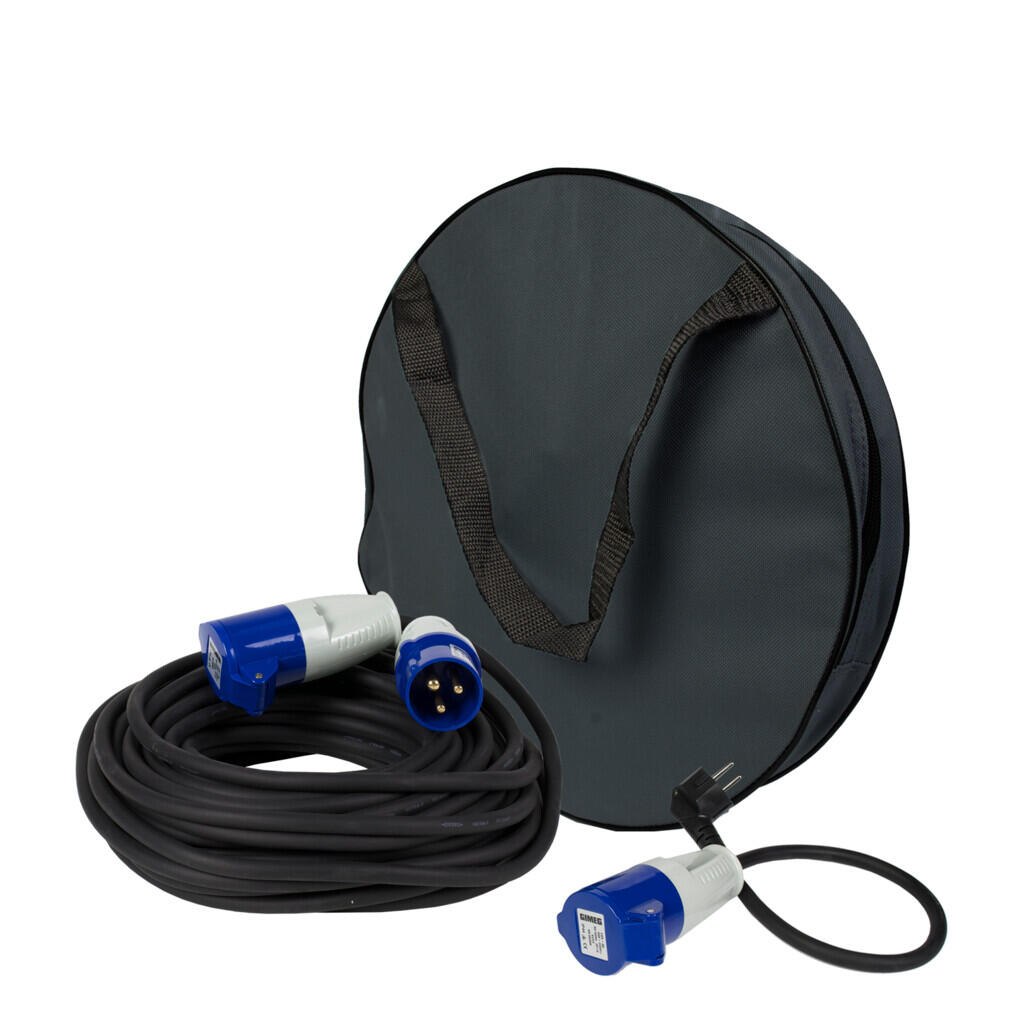 GIMEG Prodlužovací kabel Gimeg Karavan 20m v obalu s adaptérem 35cm