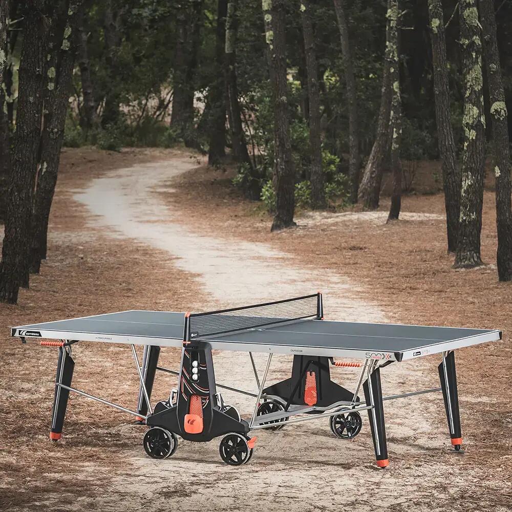 Cornilleau 500X Performance Outdoor Masa Tenisi Masası Siyah 4/7