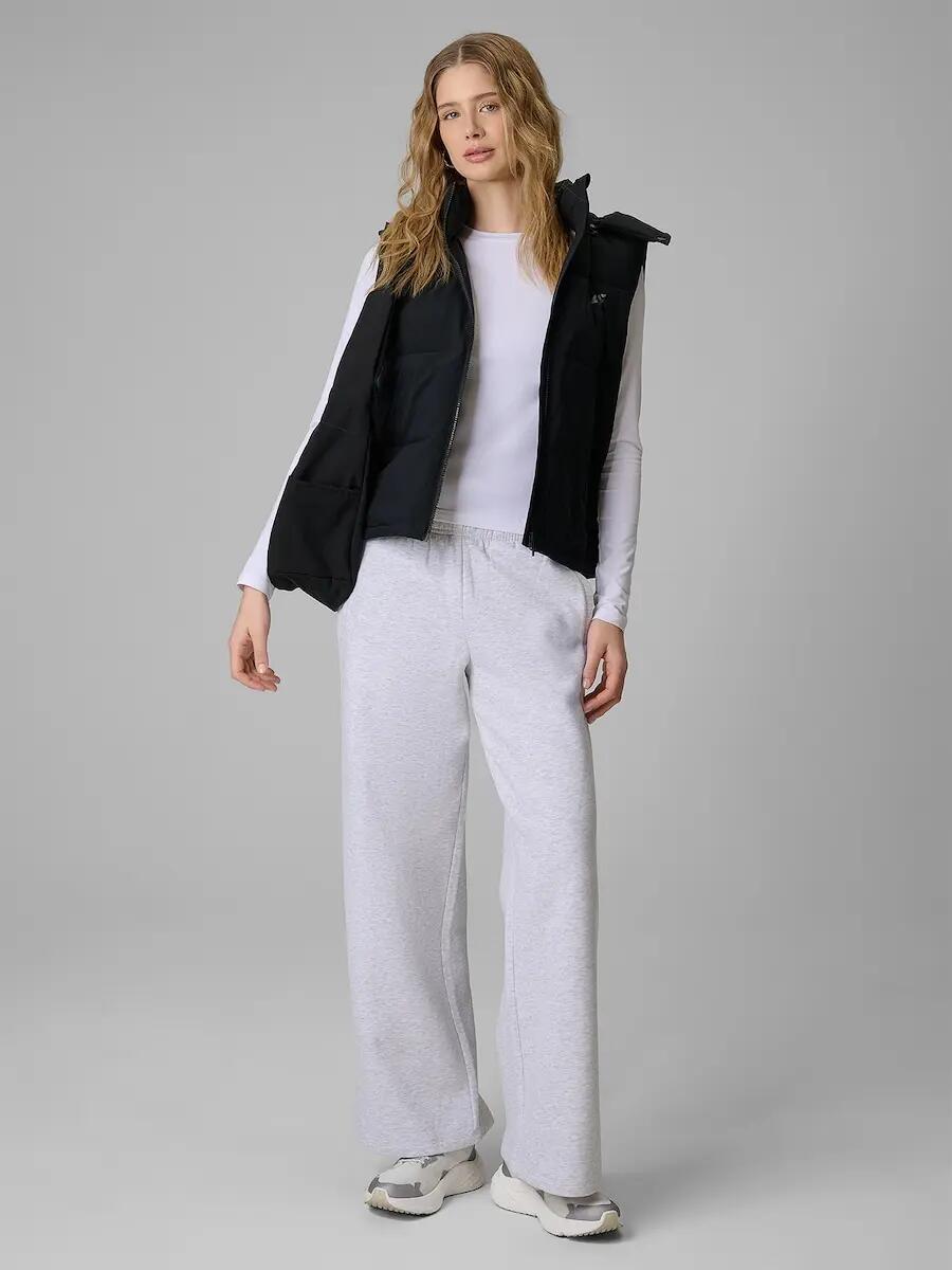 Longsleeve slim gładki damski 4F 4FRSS26TLONF658 3/7