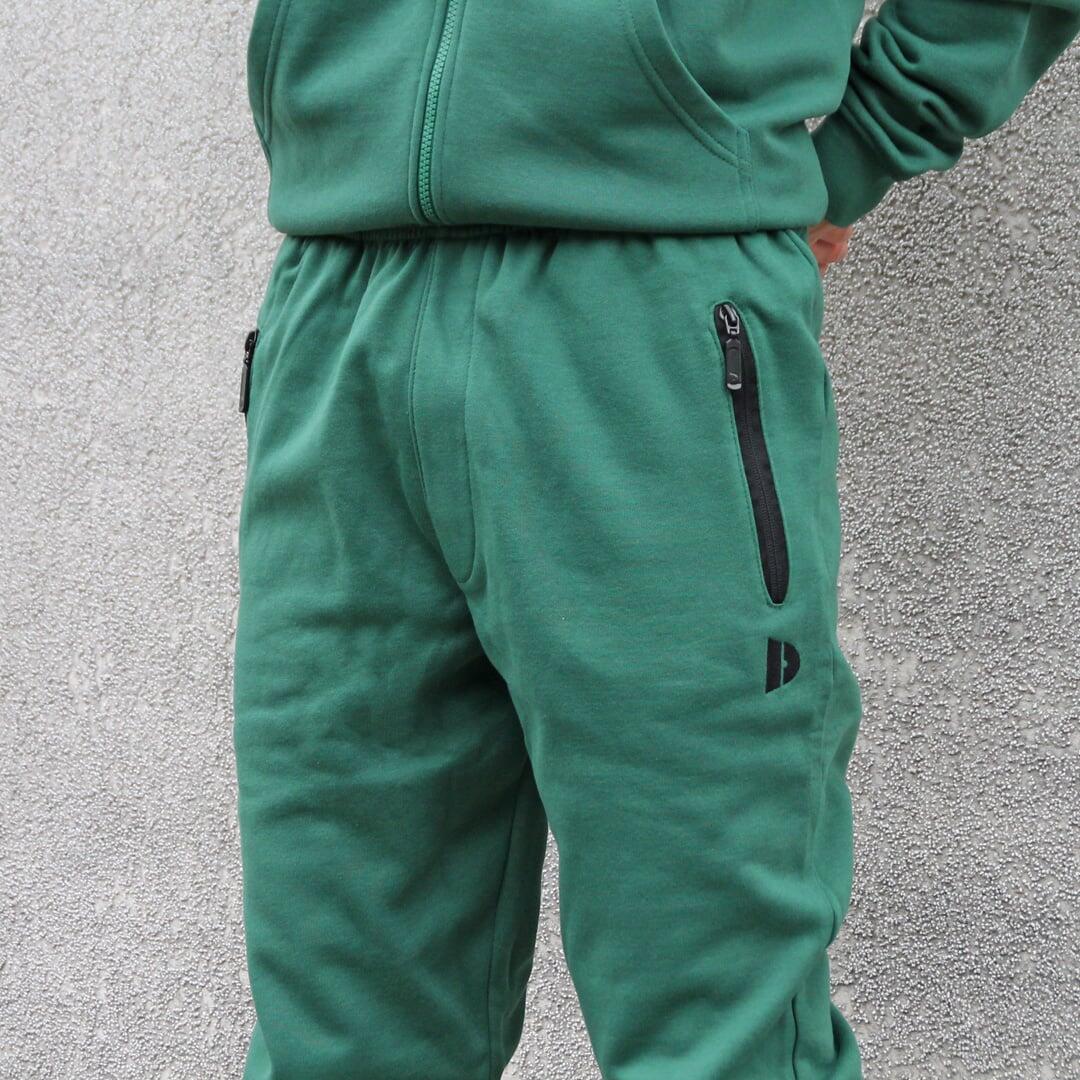 2er-Pack Herren-Jogginghosen mit geradem Bein und Reißverschlusstaschen (Sky) 3/5