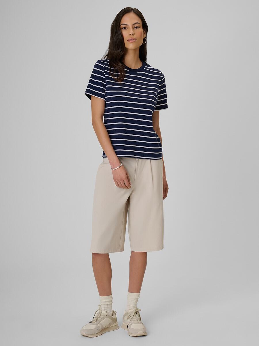 T-shirt relaxed z nadrukiem damski 4F 4FRSS26TTSHF4023 3/6