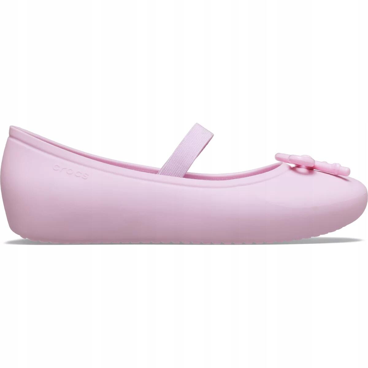 Crocs Lány Balerinacipő Brooklyn Bow Flat 3/6