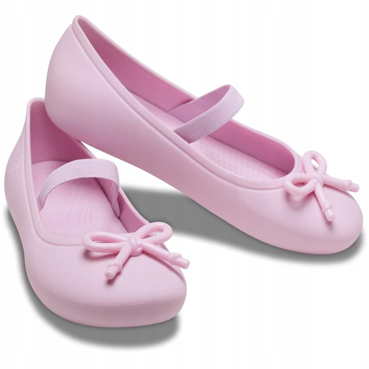 Crocs Lány Balerinacipő Brooklyn Bow Flat 2/6