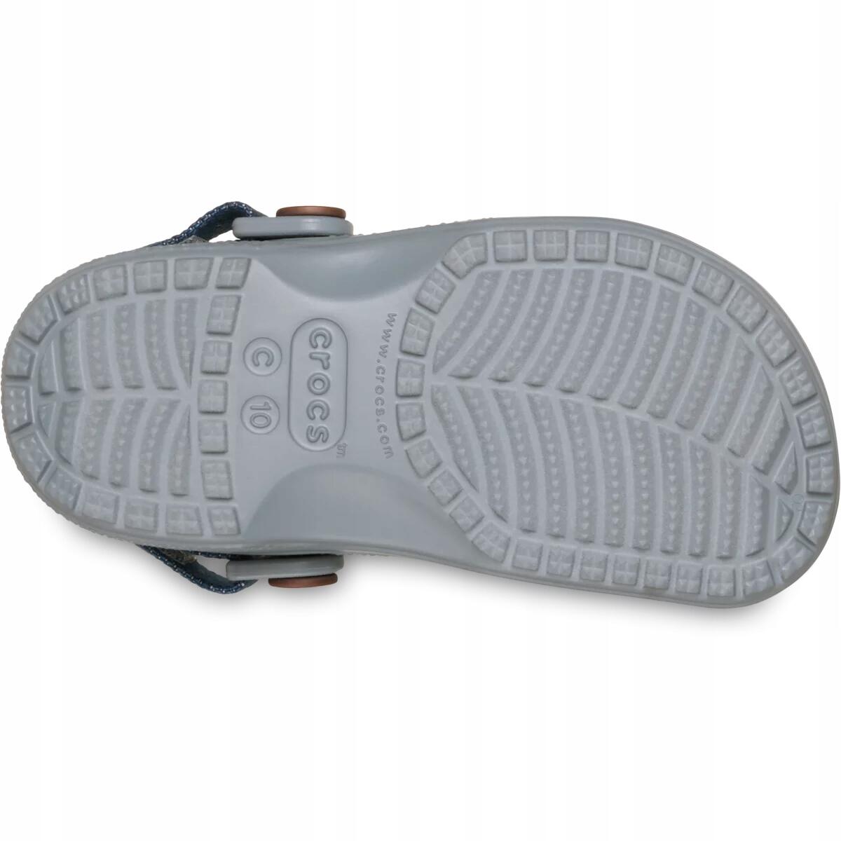 Chodaki Dla Dzieci Crocs CL Denim Adjustable Bckstrp Clog 4/6