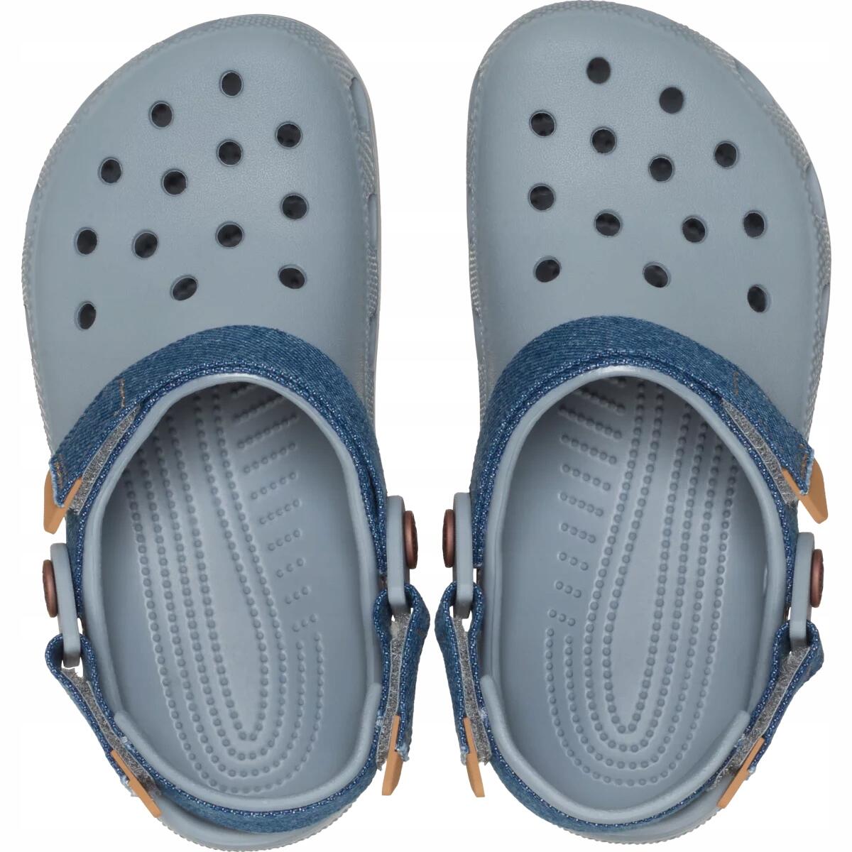 Chodaki Dla Dzieci Crocs CL Denim Adjustable Bckstrp Clog 6/6