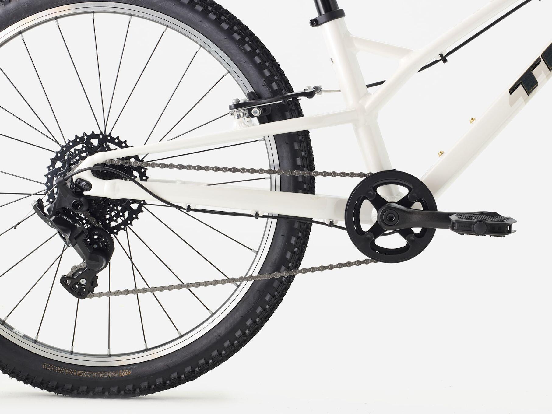 VTT Enfant Rigide Trek Wahoo 24 Path Microshift 8V 24'' Blanc 4/4
