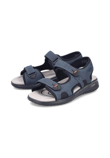 Rieker Herren Trekkingsandale 26455-14 Sandalen Schuhe Sommer Trekking Blau
