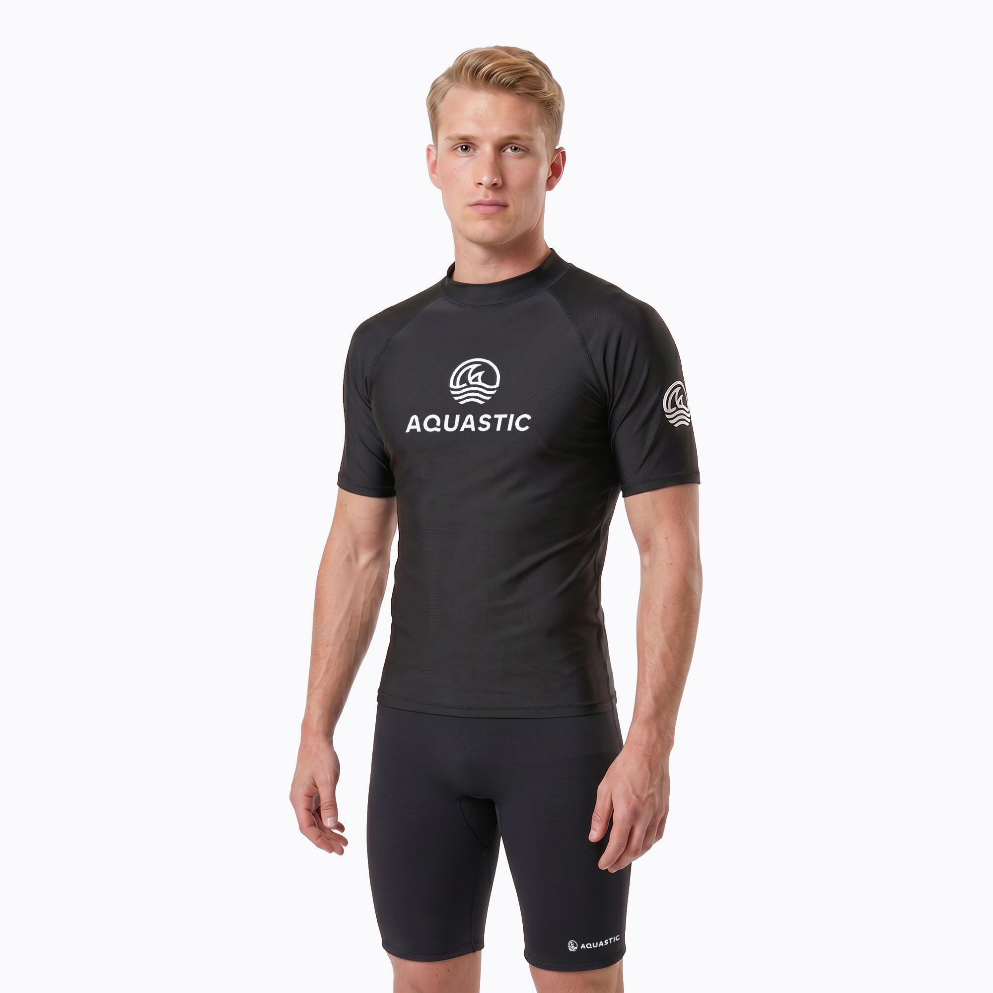 Heren T-shirt AQUASTIC Rimos UV 50+ UPF 3/7