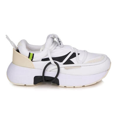 Diadora Heritage sneakers donna bianco tessuto elastico intersuola EVA
