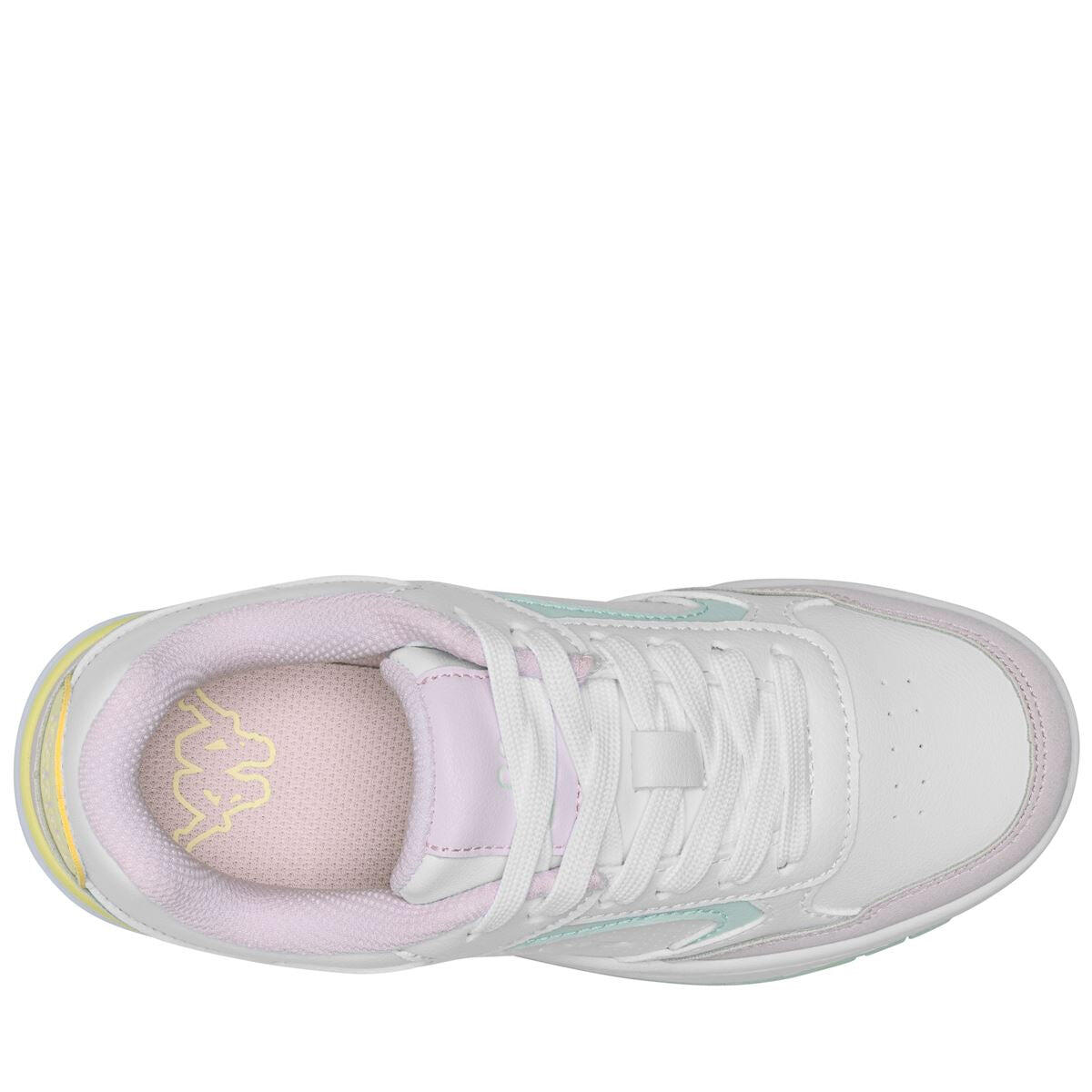 Baskets fille LOGO MANIS 2.0 blanc 5/6
