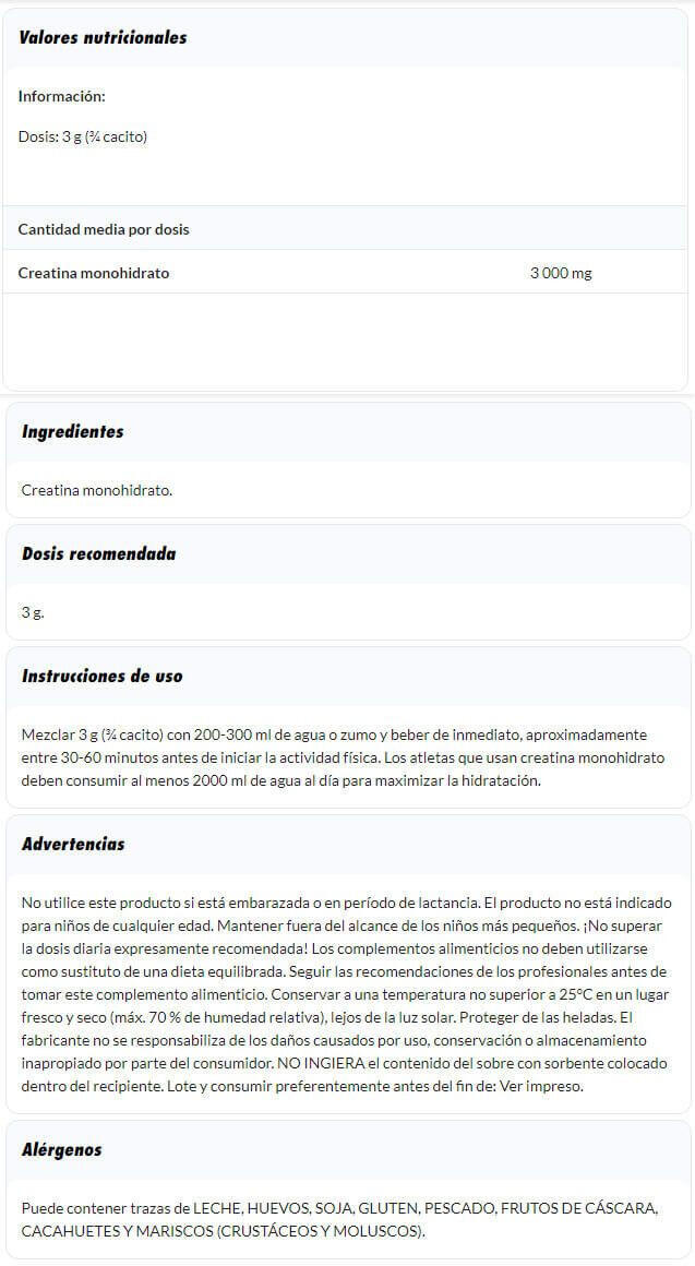 Creatina Monohidrato - 100g Neutro Amix Nutrition 2/3