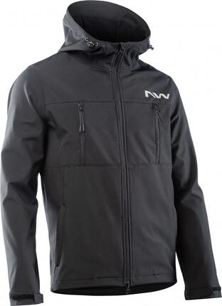Kurtka rowerowa enduro NORTHWAVE Easy Out Softshell DWR czarny