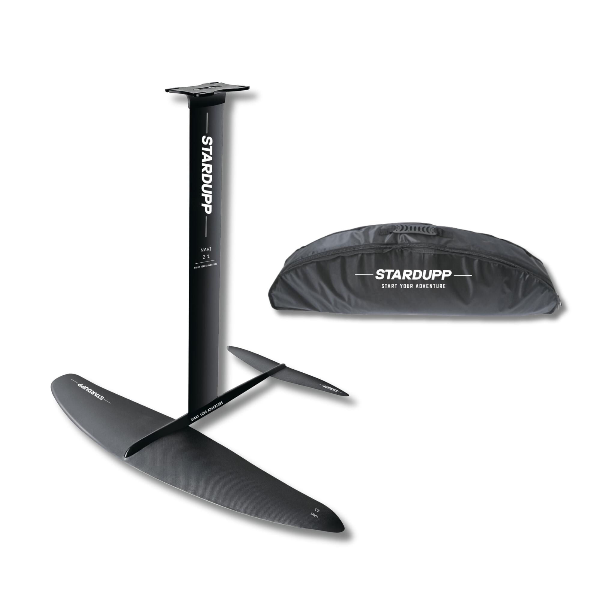 Wingfoil Set 6.0 Komplettes Carbon Foil Board Wing für Einsteiger 3/4