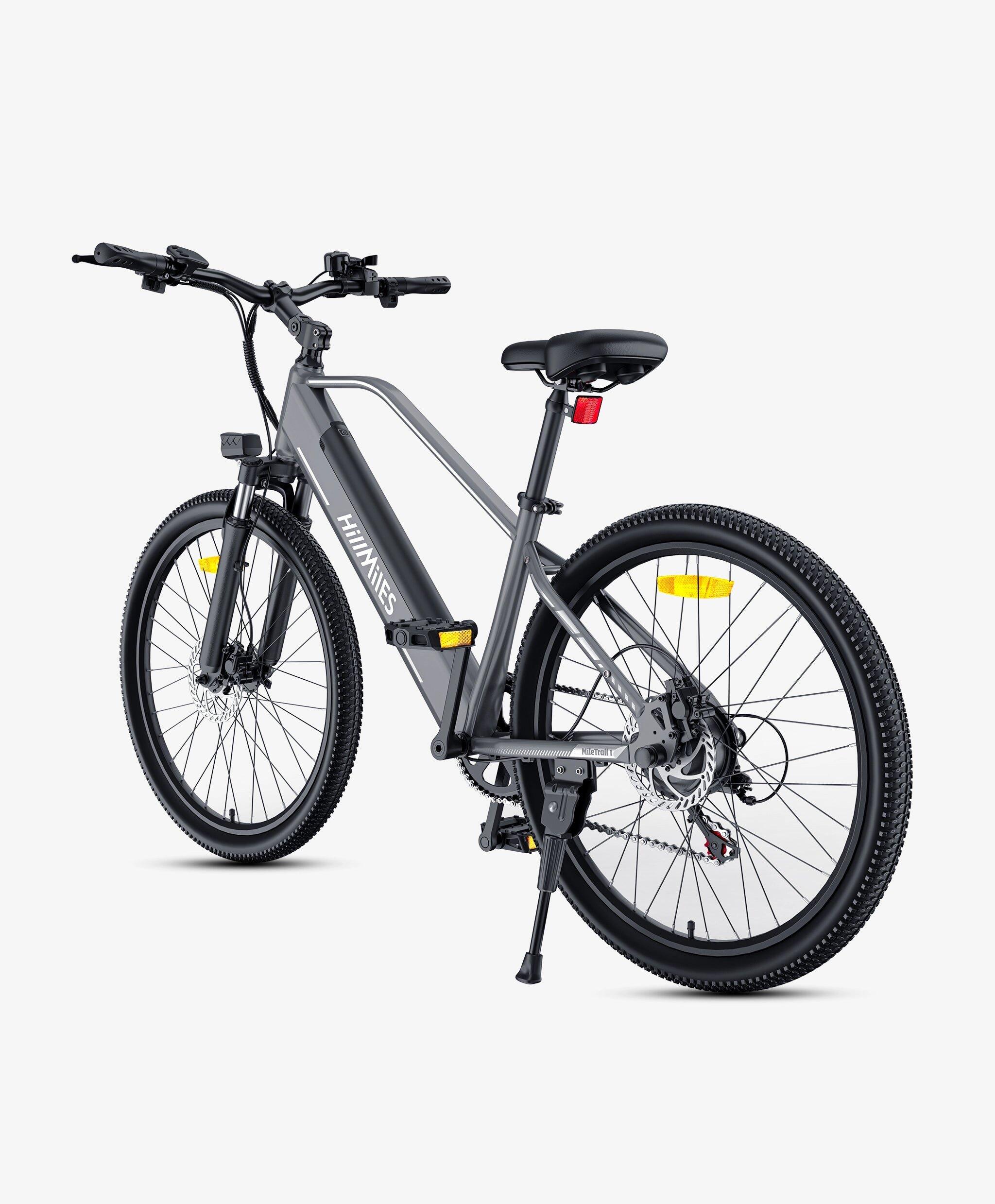 Heren Elektrische Mountainbike Koppelsensor Hydraulische Remmen MileTrail 1 3/7