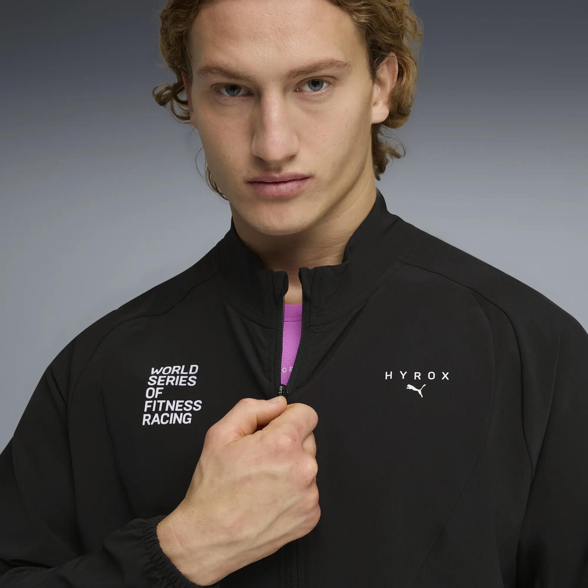 Chaqueta PUMA x HYROX DRYELITE Warm-Up Hombre PUMA 3/6