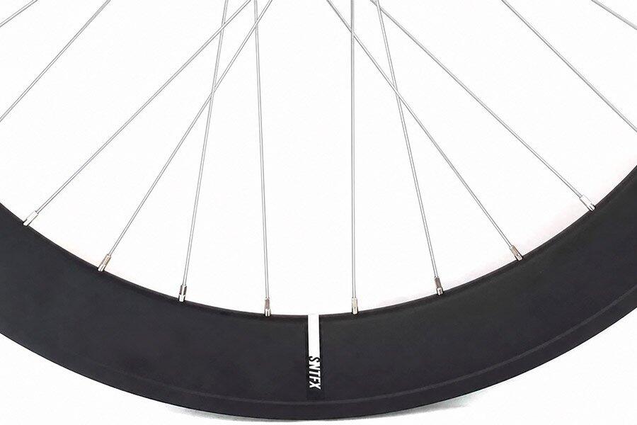 Juego Ruedas Fixie 700C 60mm + Cámaras + Cubiertas Negro/Plata Classic 7/7