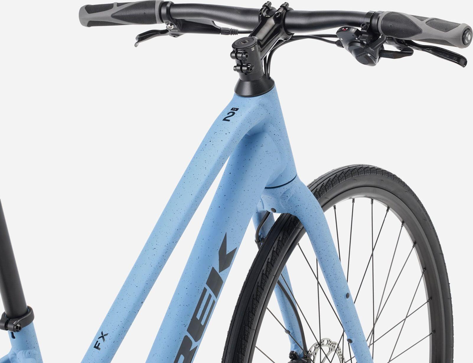 Fitness Bike Trek FX2 Midstep Shimano Cues 9V 700 mm Blu Gen. 4 3/5