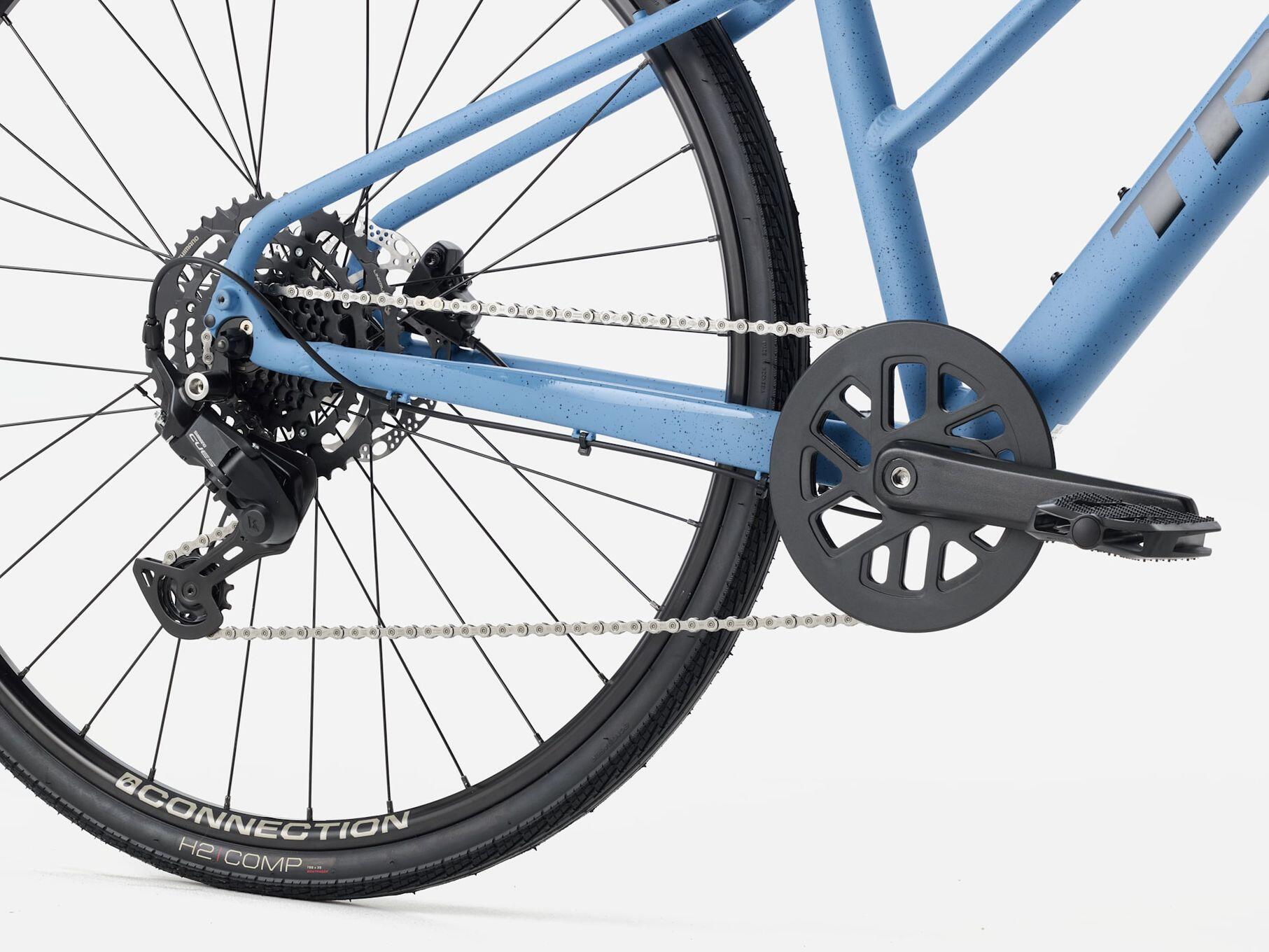 Fitness Bike Trek FX2 Midstep Shimano Cues 9V 700 mm Blu Gen. 4 5/5