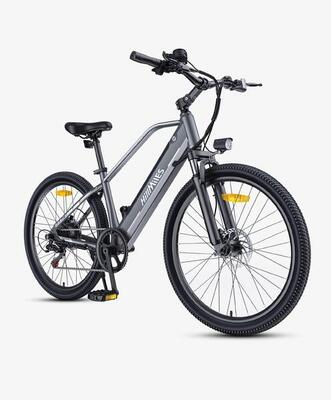 Heren elektrische mountainbike koppelsensor hydraulische remmen miletrail 1