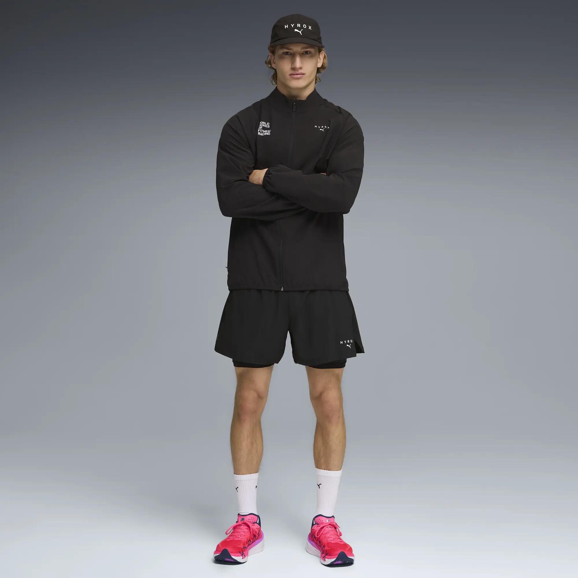 Chaqueta PUMA x HYROX DRYELITE Warm-Up Hombre PUMA 4/6
