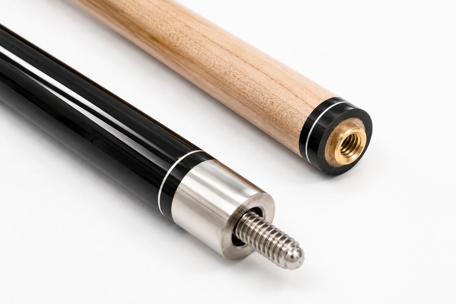 Set da biliardo professionale John West -palle+triangolo+2 stecche JW-3 2/3