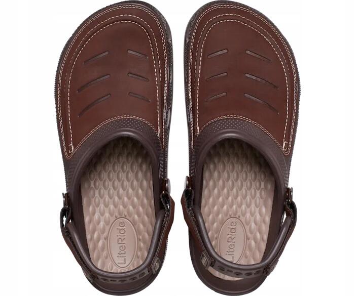 Flip-flops Crocs Modell Yukon Vista Ii Lr Clog M Farbe Brown 6/6