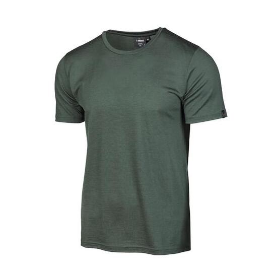 T-shirt UW Ceasar homme - 100 % laine mérinos extra fine - Vert