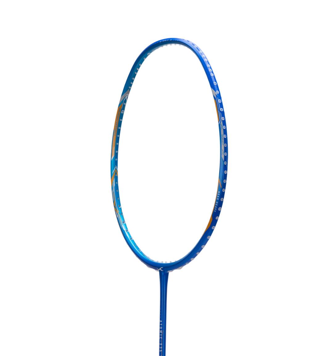Badmintonschläger - Atomic-X35 SPD bespannt, Marineblau 3/7
