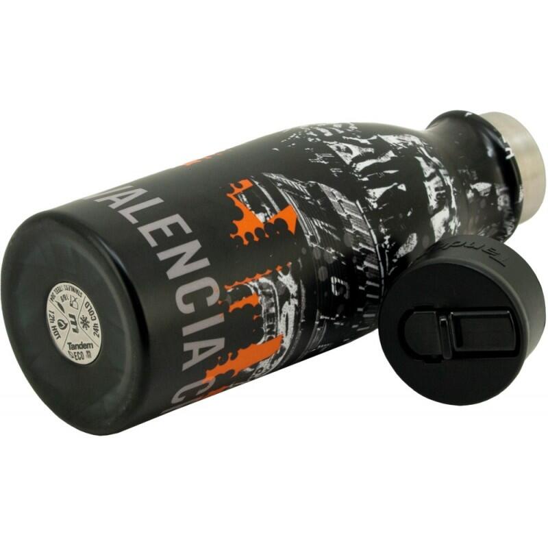 Botella térmica 350 ml Kid Amunt Valencia CF mantiene frío 48h calor 24h 2/4