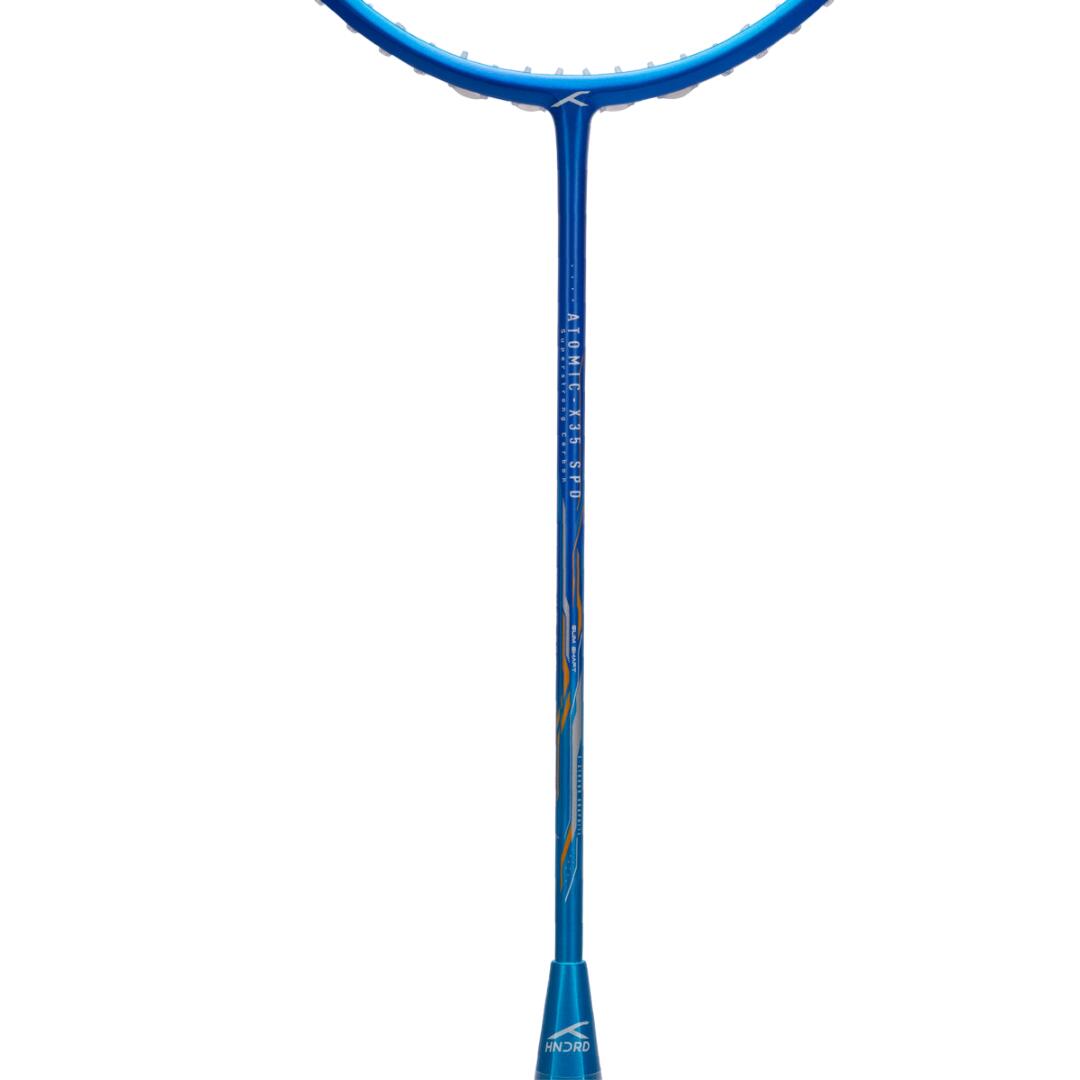 Badmintonschläger - Atomic-X35 SPD bespannt, Marineblau 4/7