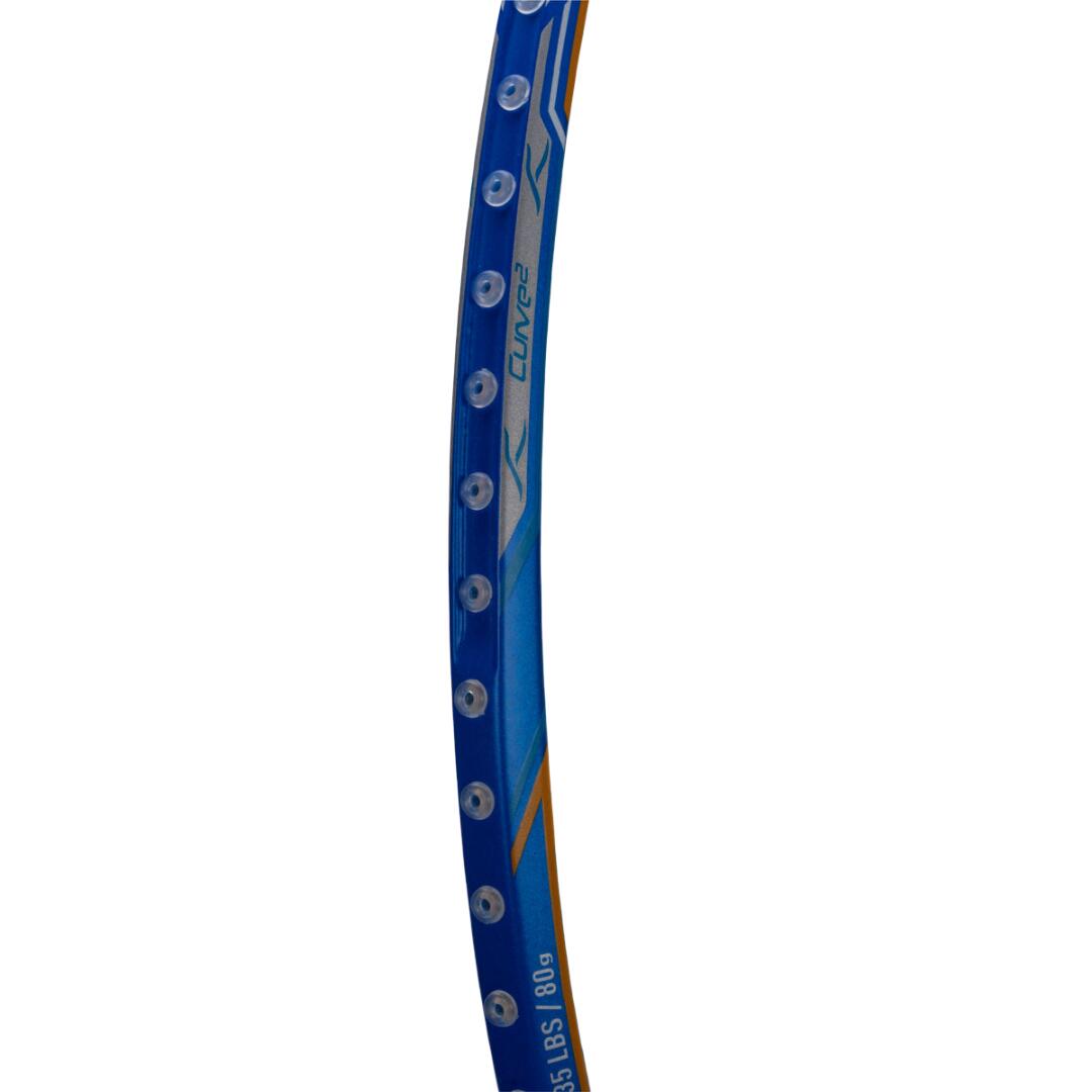 Badmintonschläger - Atomic-X35 SPD bespannt, Marineblau 6/7