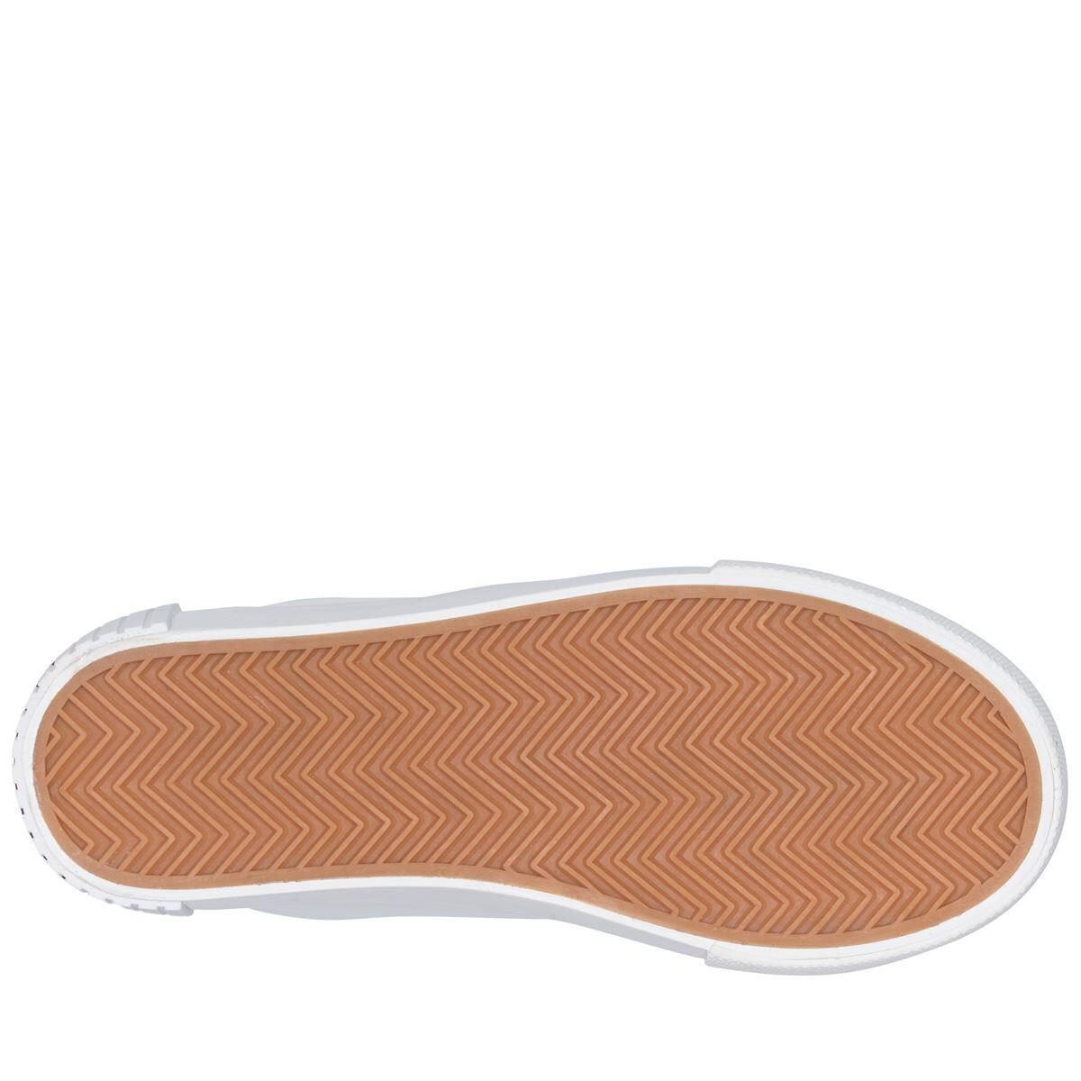 Baskets fille LOGO MORINE blanc 6/6