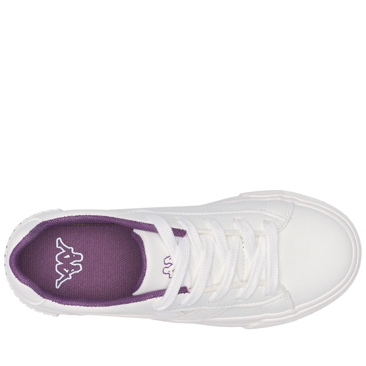 Baskets fille LOGO MORINE blanc 5/6