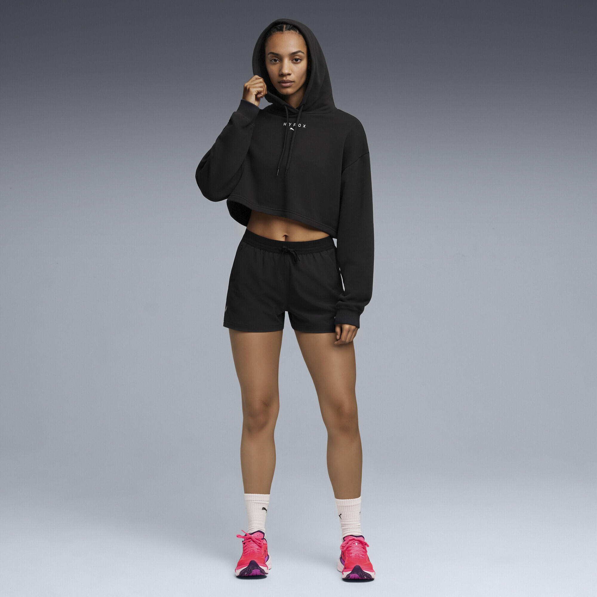Sudadera pesada con capucha PUMA x HYROX Mujer PUMA 4/5