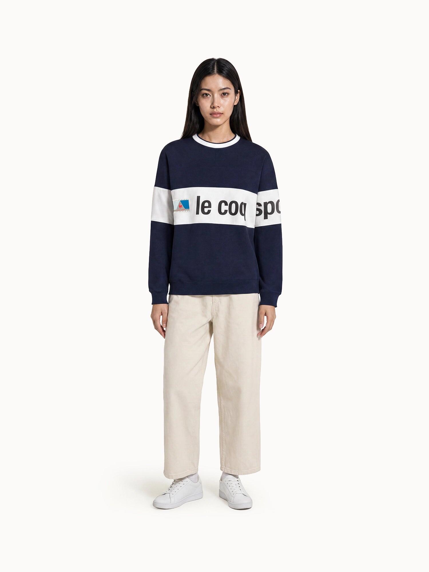 Sweat col rond relax en double face SMU BROOKLYN 6/7