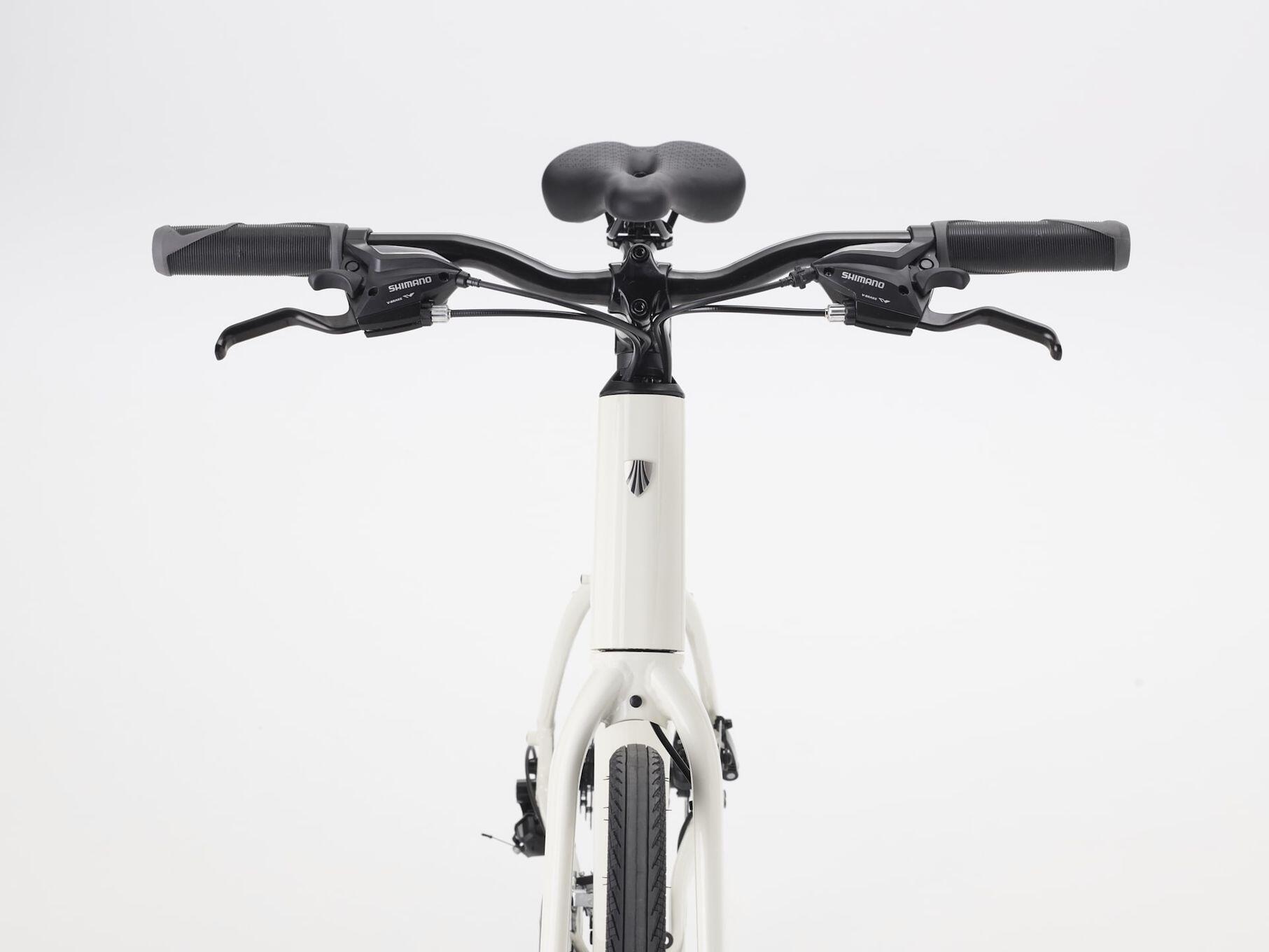 Bicicletta fitness Trek FX 1 Stepover Shimano Acera 8 velocità, 700 mm, bianca, 4/5