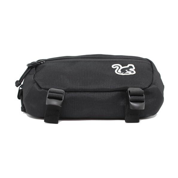 Marsupio a tracolla -Borsa unisex per adulti - 1,5 l - Riciclato (Nero) 2/6