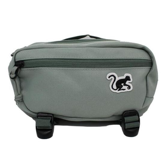 Sac banane bandoulière - unisexe adulte - 1,5 L - Recyclé (Sauge)
