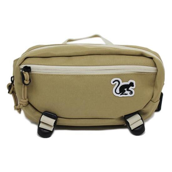 Sac banane bandoulière - Sac unisexe adulte - 1,5 L - Recyclé (Sable)