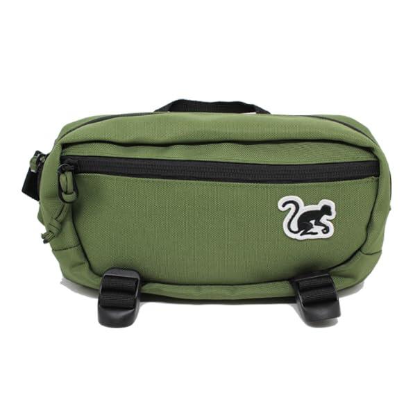 Crossbody Fanny Pack -Unisex Adult Bag - 1.5L - Recycled (Green)