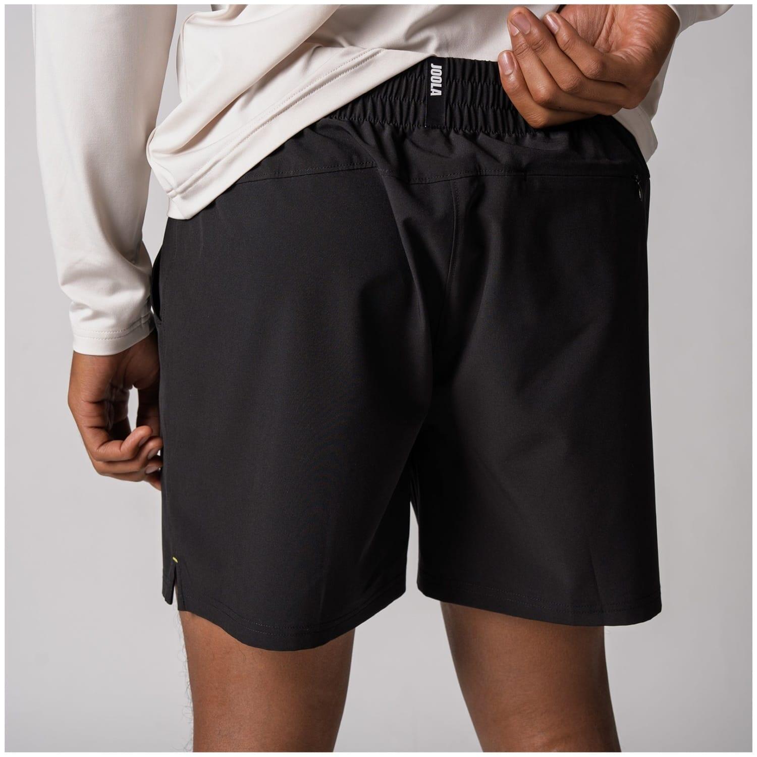 Pantalón corto de tenis de mesa de hombre WOVEN Joola negro 3/3