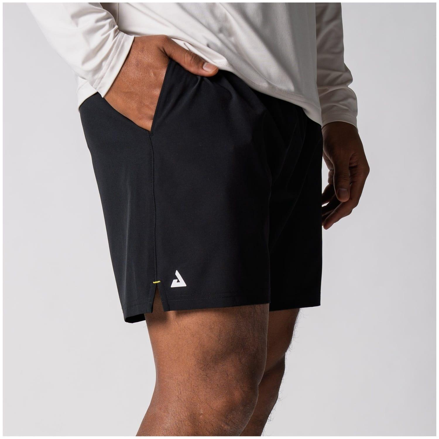 Pantalón corto de tenis de mesa de hombre WOVEN Joola negro 2/3