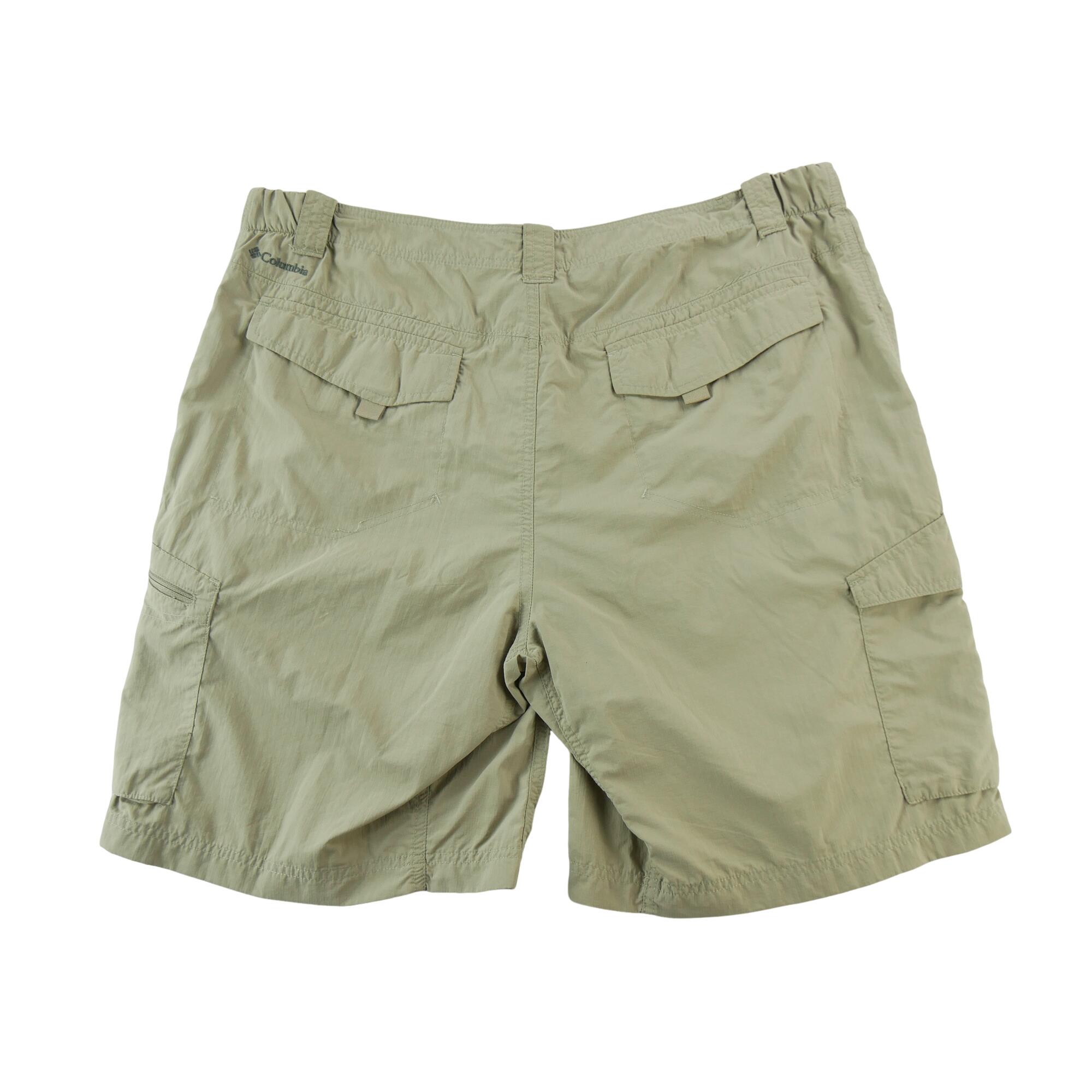Segunda vida - Short masculino Columbia Omni-Shade W40 bege - Em bom estado 2/7