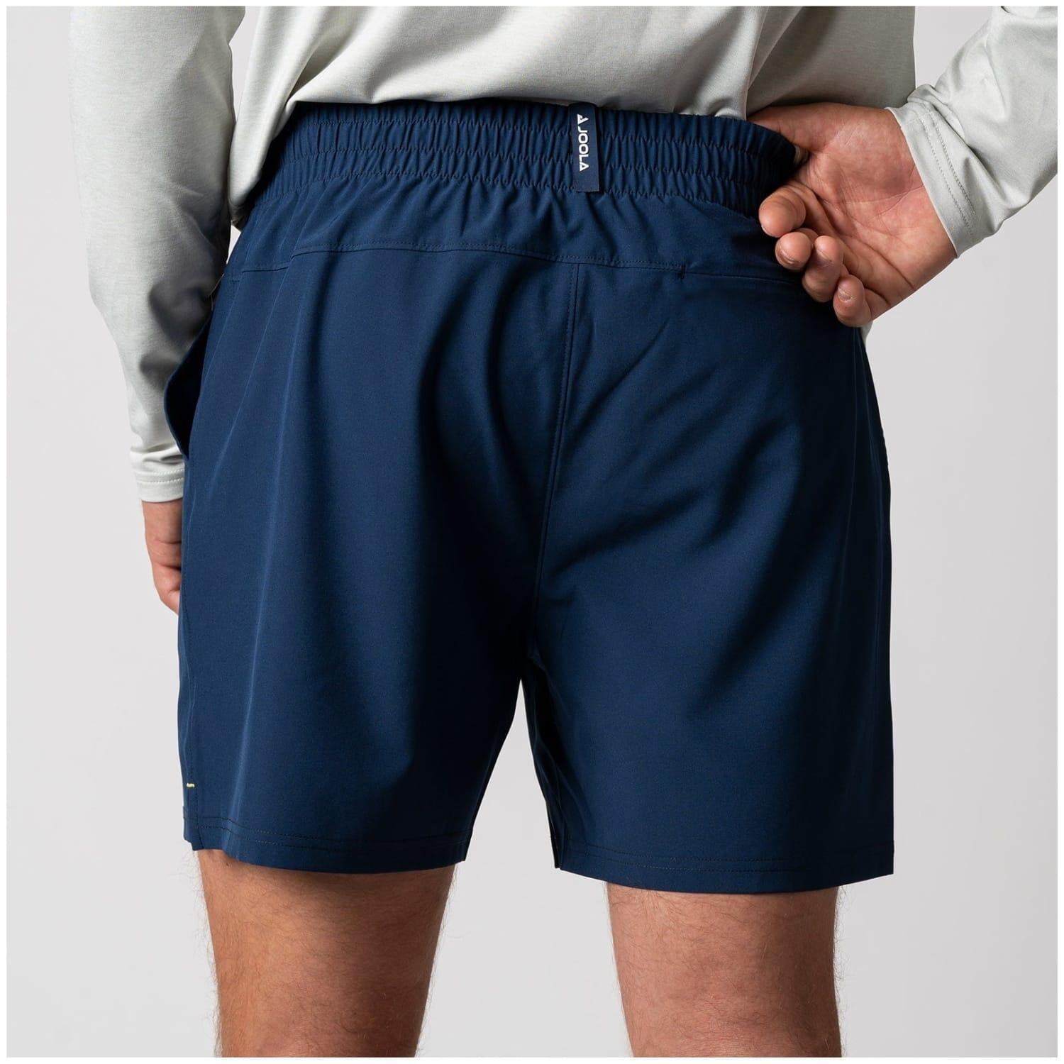 Pantalón corto de tenis de mesa de hombre WOVEN Joola marino 2/3