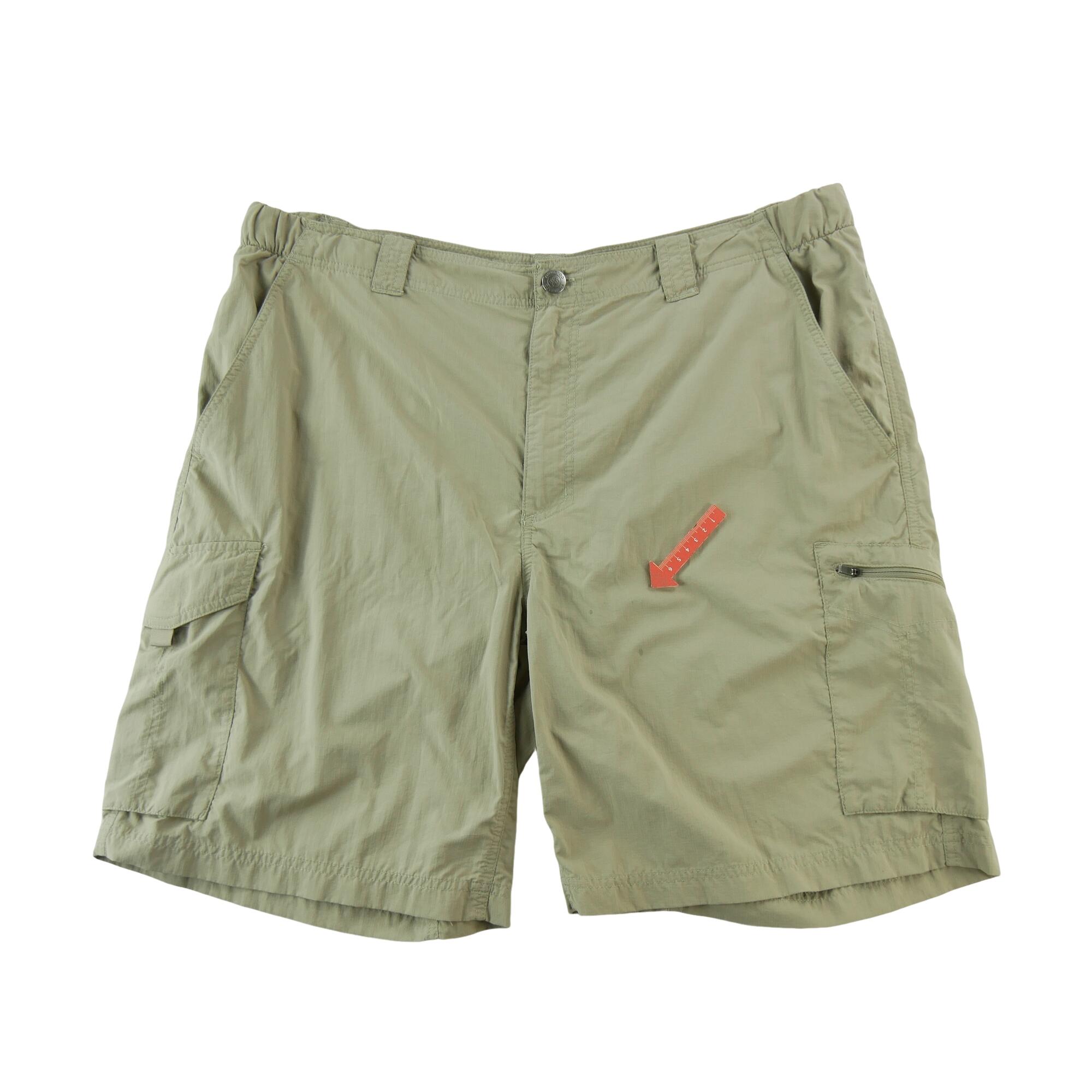 Segunda vida - Short masculino Columbia Omni-Shade W40 bege - Em bom estado 6/7