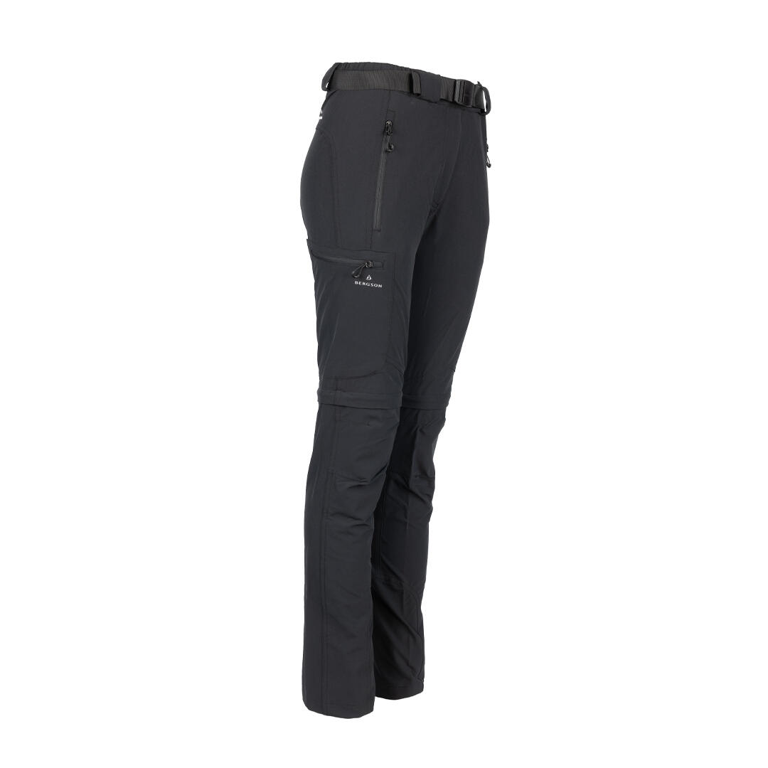 Spodnie trekkingowe damskie Bergson Snasa zipp-off BL 2/7